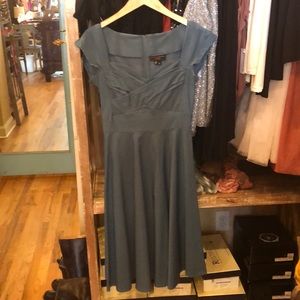 Stop staring Alicia Estrada Large Blue dress